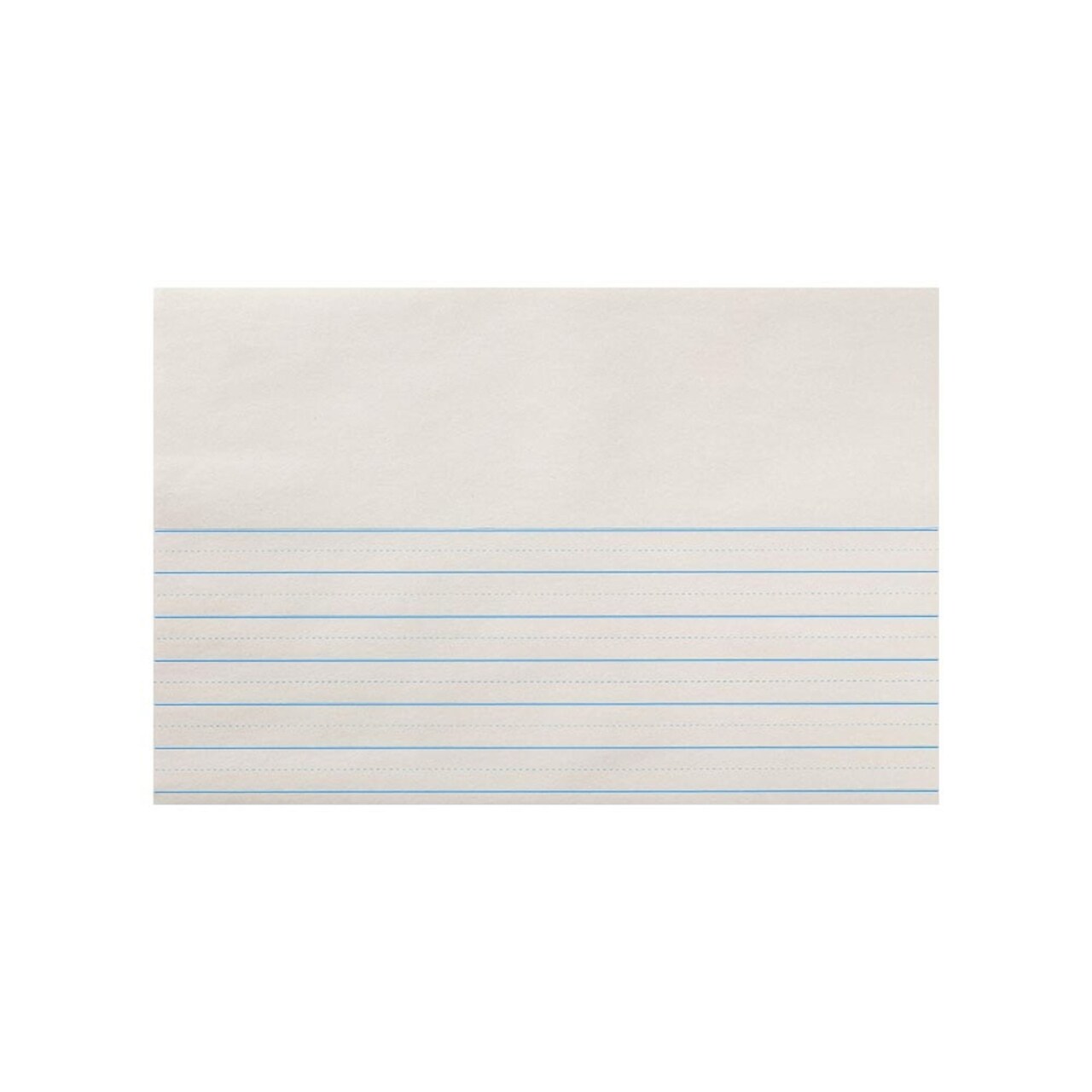 School Smart Picture Story Paper, 1 Inch Rule, 18 x 12 Inches, 500 Sheets